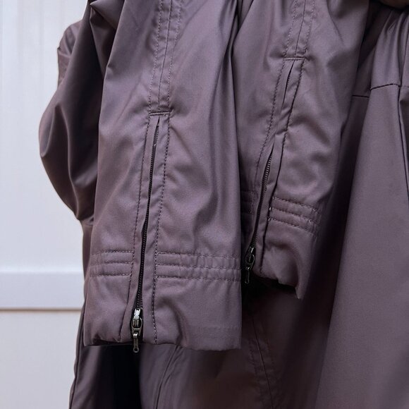 Nike Golf Jacket Gorpcore Granola Clima-Fit Full Double Zip Women Purple M Light - Picture 6 of 10